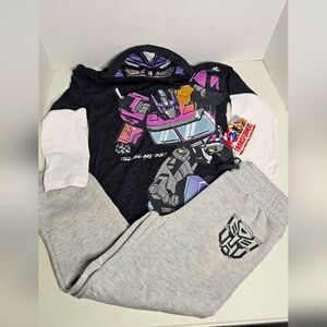 Transformers Cosplay Hoodie & Jogger Set Boys Sizes